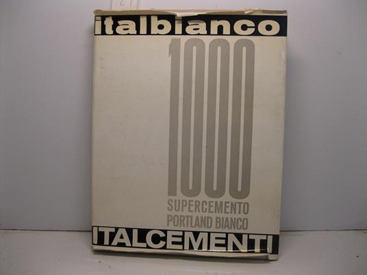 Italbianco. Supercemento Portland bianco. Italcementi - copertina