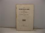 Della istruzione popolare in Genova. Parole dette ad una commissione della Societa' economica di manifatture e commercio il 2 aprile 1845