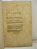 Elogio di Maria Teresa imperatrice