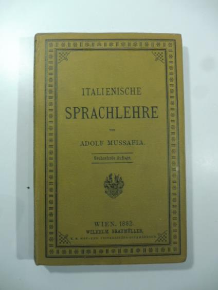 Italienische Sprachlehre in Regeln und Beispielen - copertina