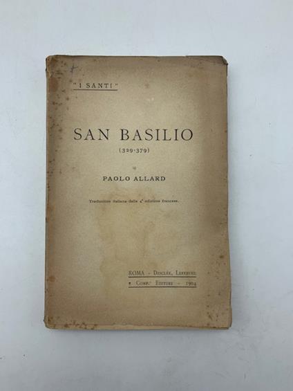 San Basilio (329-379) - copertina