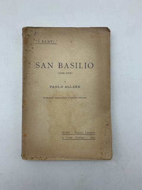 San Basilio (329-379) - copertina