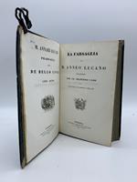 La Farsaglia di M. Anneo Lucano volgarizzata dal Co. Francesco Cassi SEGUE L'Argonauta di C. Valerio Flacco volgarizzata dal marchese Marc'Antonio Pindemonte