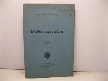 Di Francesco Forti - copertina