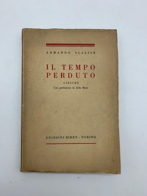 Il tempo perduto. Liriche - copertina