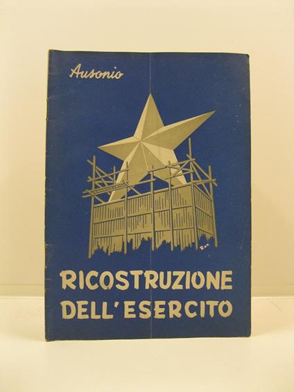Ricostruzione dell'esercito - copertina