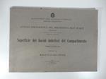 Superficie dei bacini imbriferi del Compartimento pubblicazione 148, volume III Bacchiglione