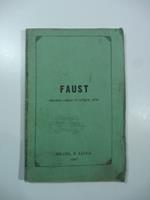 Faust. Dramma lirico in cinque atti... da rappresentarsi al Teatro Carlo Felice di Genova il Carnevale 1863-64