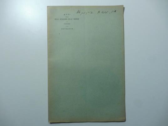 Volume, area, lunghezza e curvatura di una figura. Nota - copertina