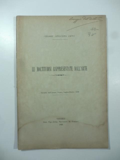 Le moltitudini rappresentate dall'arte - copertina