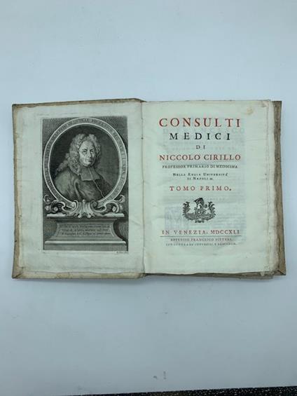 Consulti medici... Tomo primo (- terzo) - copertina
