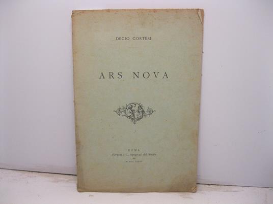Ars nova - copertina