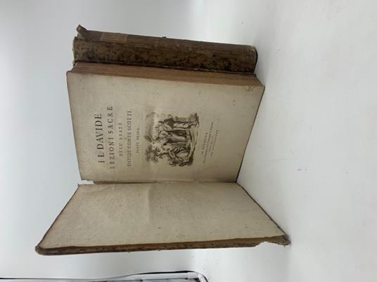 Il Davide. Lezioni sacre. Parte prima (-seconda) - copertina