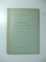Catalogo dei pesci raccolti a Borneo dai sigg. Marchese G. Doria e Dott. O. Beccari negli anni 1865-67