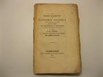 Dei primi elementi dell'economia politica secondo i progressi della scienza. Libri quattro con aggiunta d'una memoria sui vantaggi risultanti dalla coltura dei pubblici pascoli
