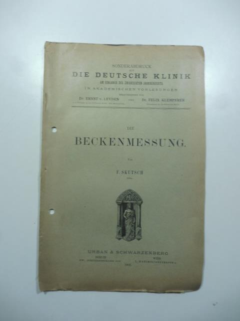 Die beckenmessung - copertina
