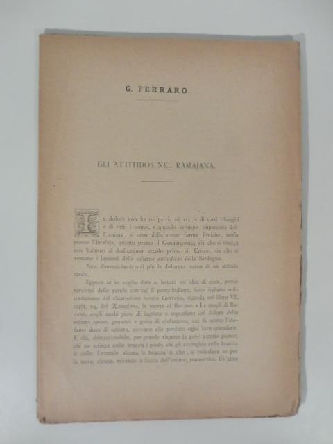 Gli attitidos nel Ramajana - copertina