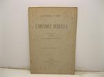 L' opinione pubblica. Accademia di Udine. Lettura