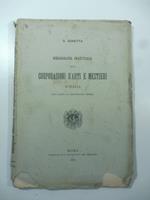 Bibliografia statutaria delle corporazioni d'arti e mestieri d'Italia con un saggio di bibliografia estera