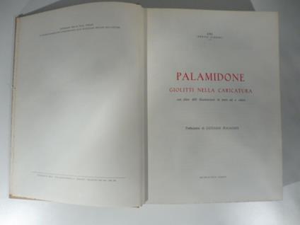 Palamidone Giolitti nella caricatura - copertina