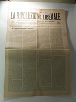 La rivoluzione liberale. Rivista storica settimanale di politica, anno II, n. 1, 11 gennaio 1923