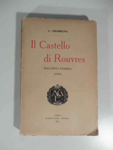 Il Castello di Rouvres romanzo storico (1476) - copertina