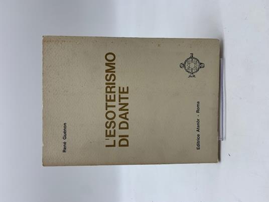 L' esoterismo di Dante - copertina