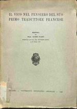 Il Vico nel pensiero del suo primo traduttore francese. Memoria