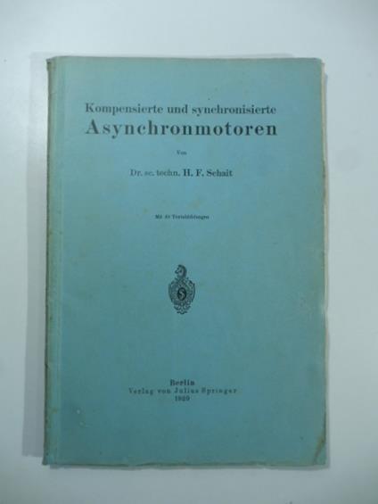 Kompensierte und synchronisierte Asynchronmotoren - copertina