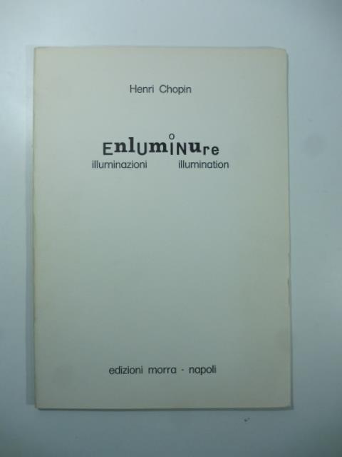 Enluminure. Illuminazioni Illumination - copertina