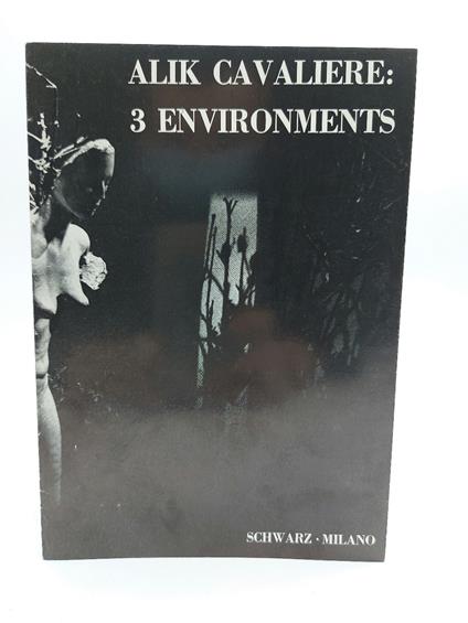 Alik Cavaliere. 3 environments. Schwarz, Milano - copertina