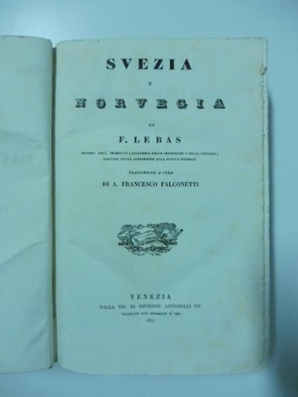 Svezia e Norvegia - copertina