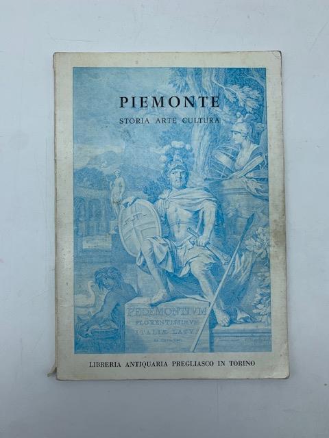 Piemonte storia arte cultura - copertina