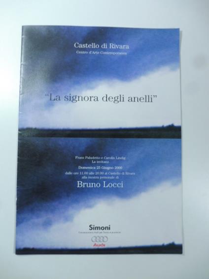 La signora degli anelli mostra personale di Bruno Locci - copertina