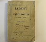 La mort de Napoleon III par rapport a l'Italie