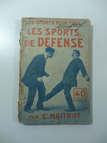 Les sports de defense - copertina