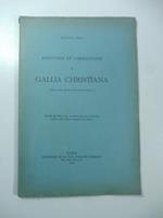 Additions et corrections au Gallia christiana tirees des registres d'Honorius IV