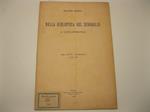 Nella biblioteca del serraglio a Costantinopoli. Dalla nuova antologia. 16 luglio 1907