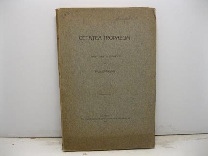 Cetatea Tropaeum. Consideratii istorice - copertina