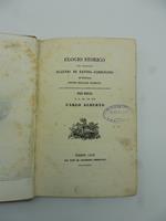 Elogio storico del principe Eugenio di Savoia-Carignano... Opera dedicata a S. M. il re Carlo Alberto