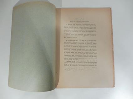 Note di lepidotterologia - copertina