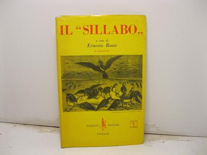 Sillabo - Gli errori del secolo nei documenti pontifici da Pio IX a PIO XII - Liberalismo e socialismo - Rapporti fra Stato e Chiesa - Educazione della gioventu' - Democrazia Cristiana - Liberta' di coscienza e di culto - Liberta' di parola e di stam - copertina