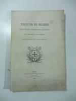 Statistica dei religiosi dell'alma provincia romana