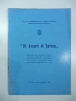Istituto Nazionale del Nastro Azzurro. Gli Azzurri di Savona