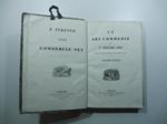 Le sei commedie di P. Terenzio Afro. recate in volgar fiorentino ed illustrate con note da Antonio Cesari