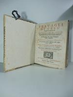 Travagli di Gesu'. Composti dal M. R. P. Fr. Tomaso di Gesu' dell'ordine degli eremitani di S. Agostino della provincia di Portogallo, mentre era schiavo in Barberia ..