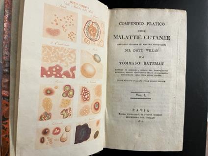 Compendio pratico delle malattie cutanee ordinate secondo il sistema nosologico del Dott. Willan... Voll. I (-II) - copertina