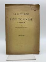 La latitudine di Pino Torinese nel 1915