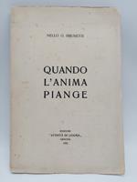 Quando l'anima piange