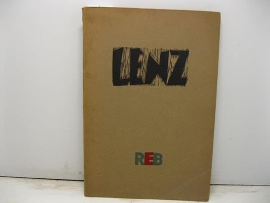 Lenz - Georg Buchner - copertina
